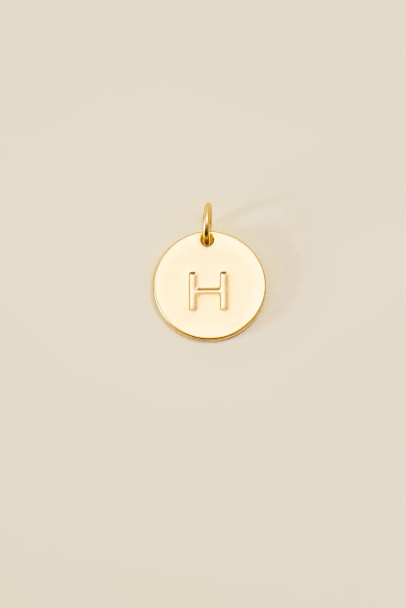 Cove Large Letter Disk Pendant - Image 9