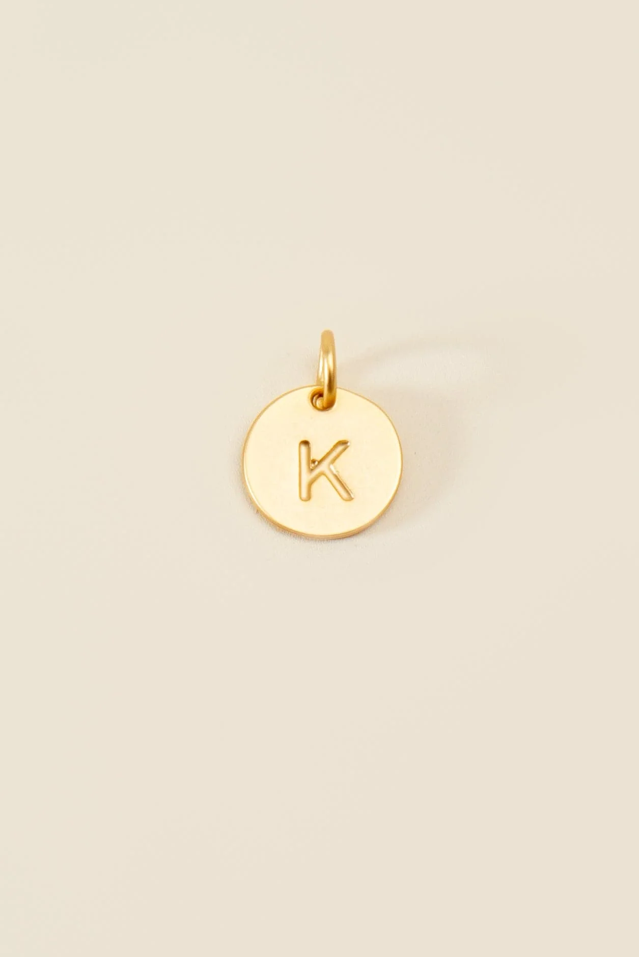 Cove Medium Letter Disk Pendant - Image 12