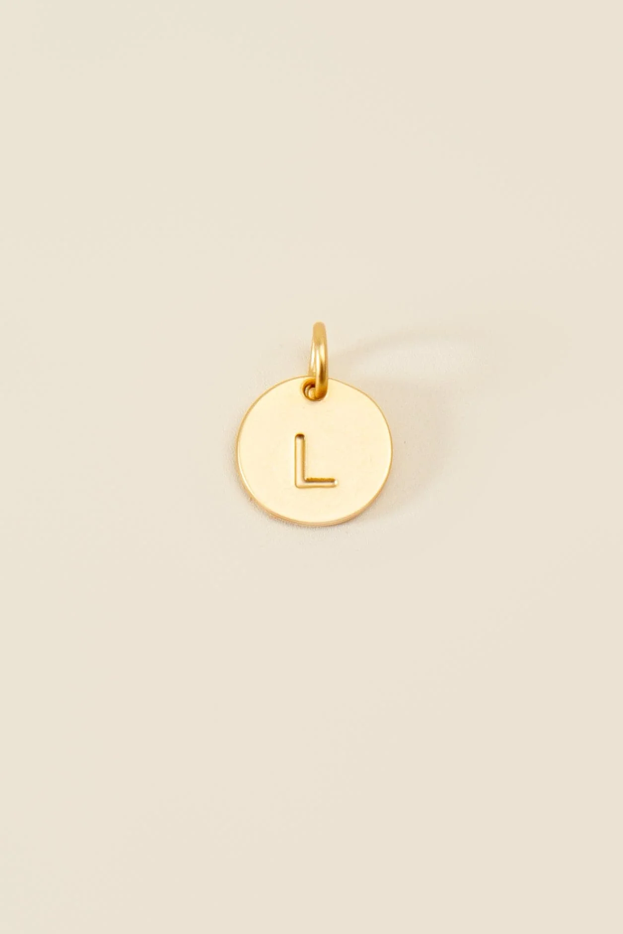 Cove Medium Letter Disk Pendant - Image 13