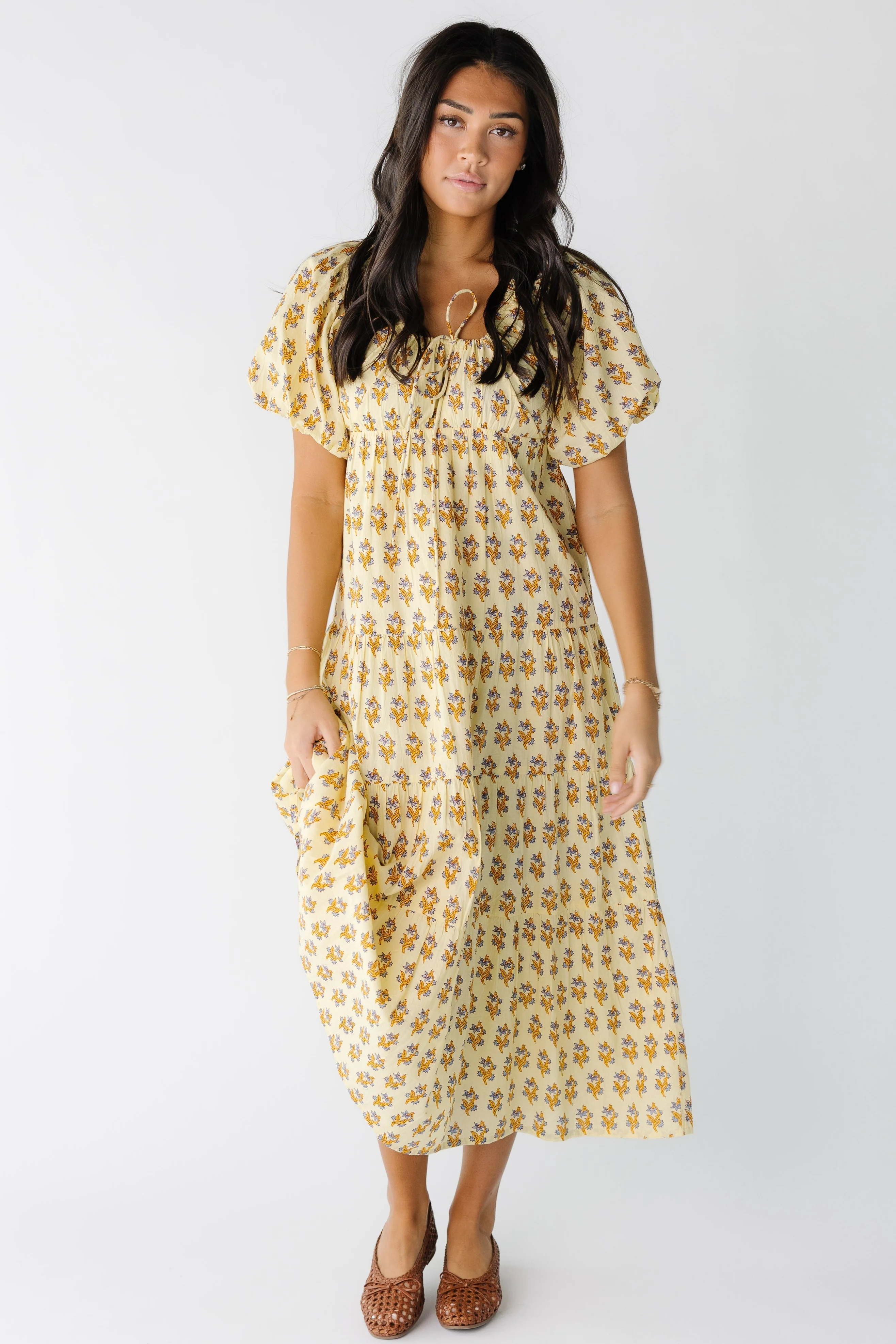 Citrus Lyon Tiered Dress - Image 4