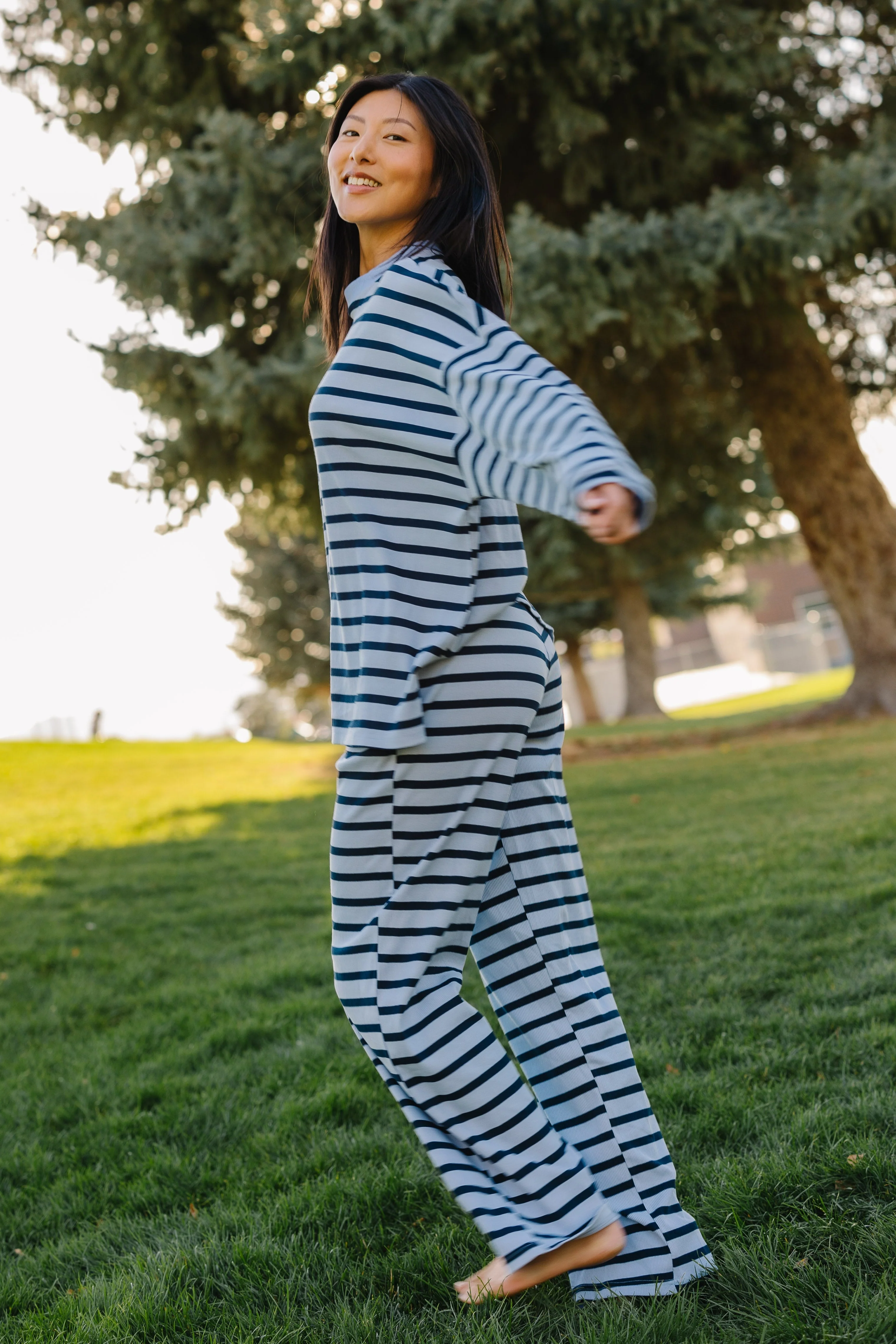 Cutie PETITE Everyday Stripe Set - Cotton Ribbed - Image 11