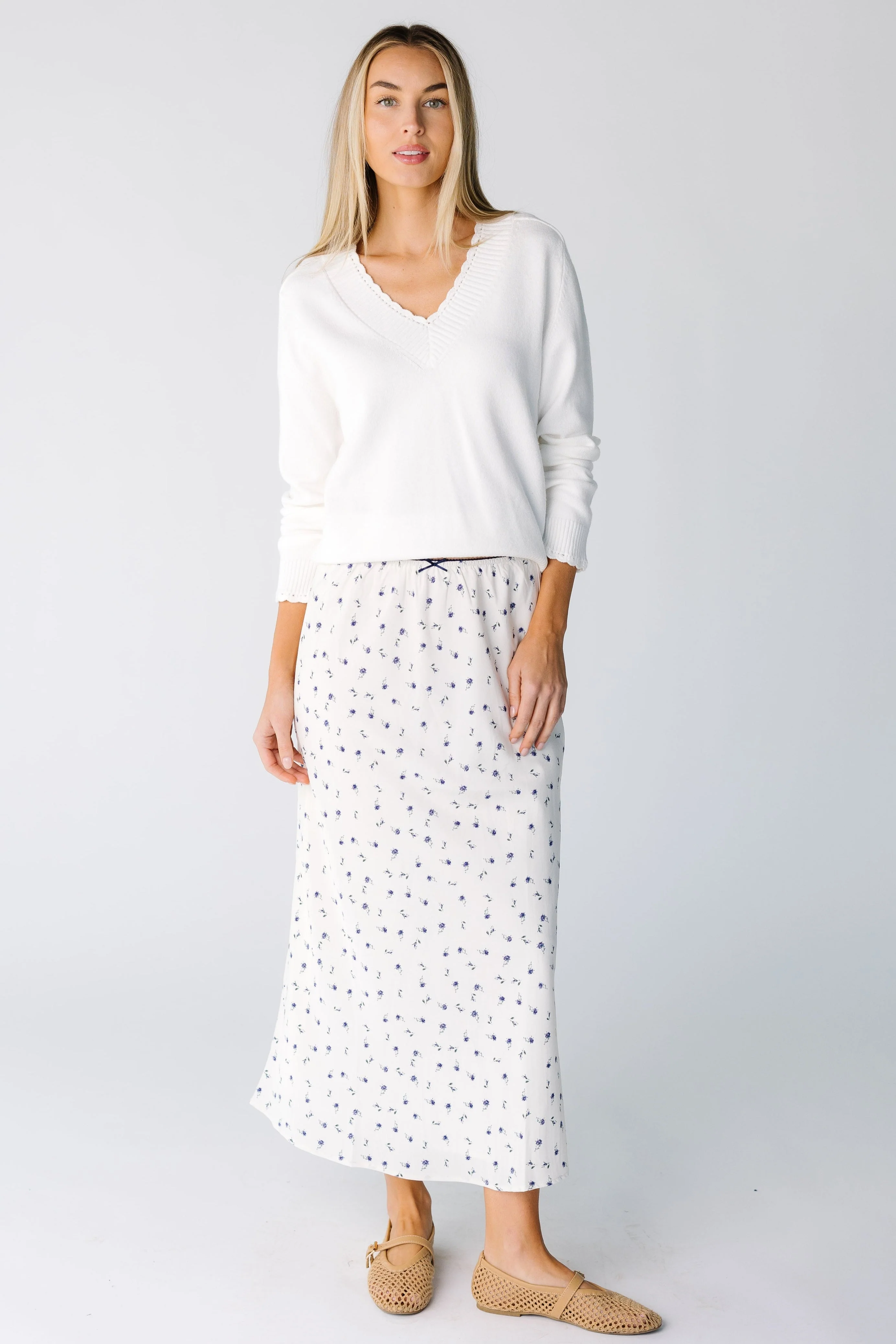 Monaco Skirt with Trim Detail - Image 4