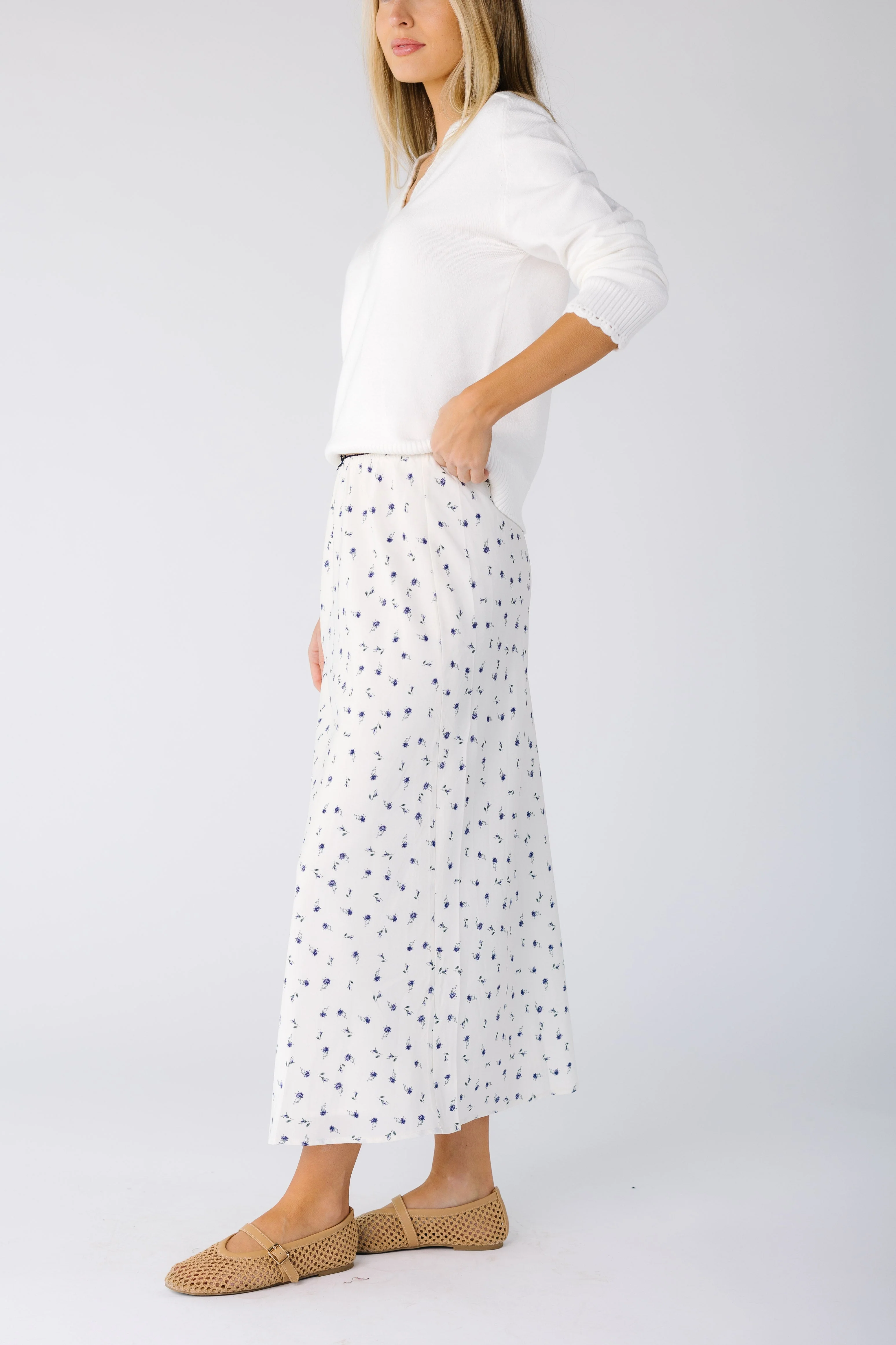 Monaco Skirt with Trim Detail - Image 6