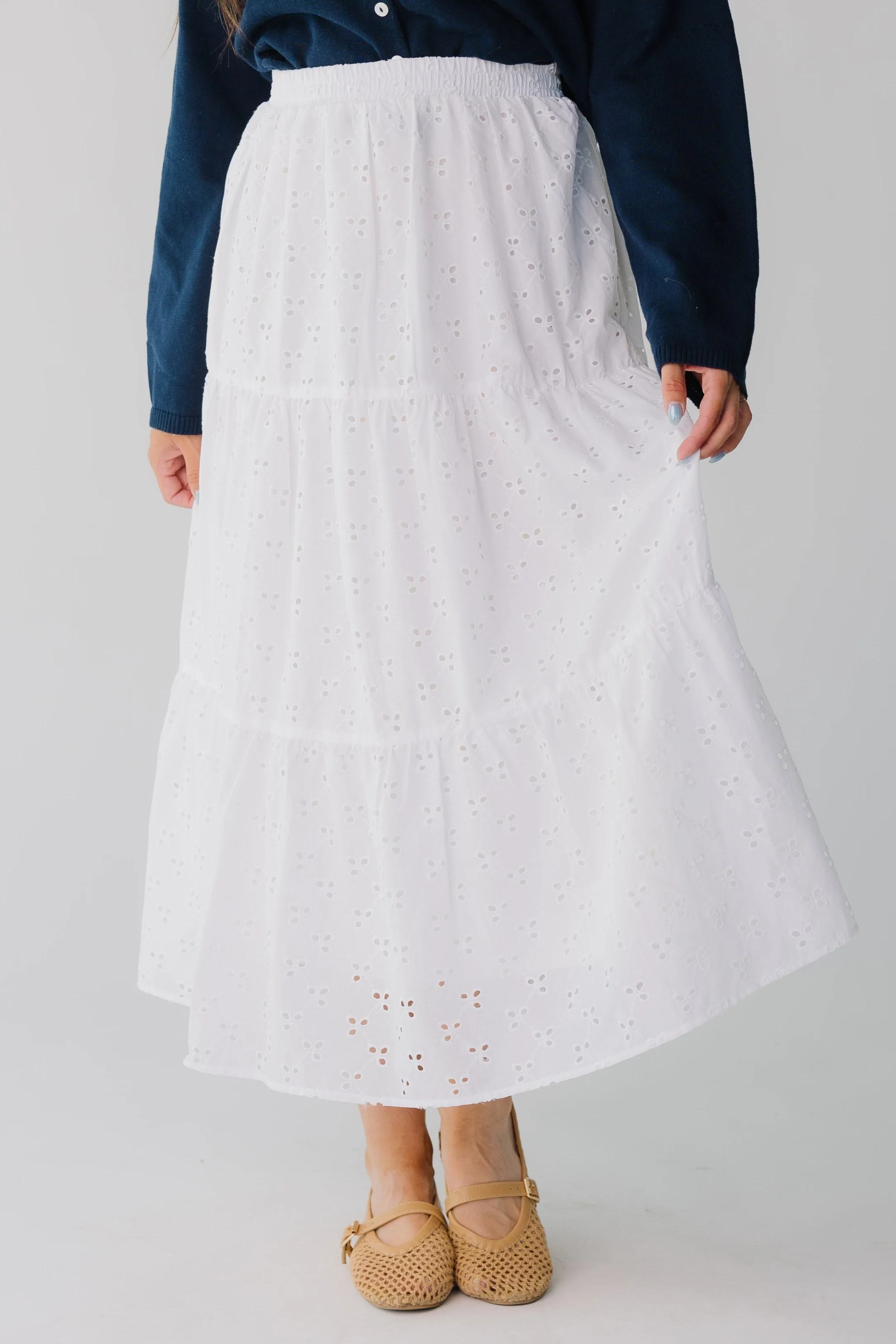 The Doily Eyelet Skirt - Image 3