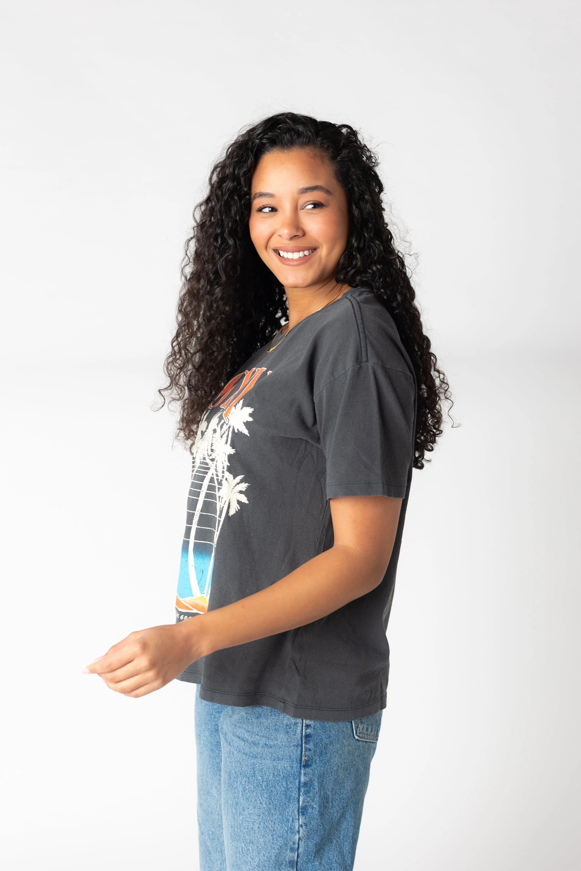 Roxy Bring The Good Vibes - Black - Image 3