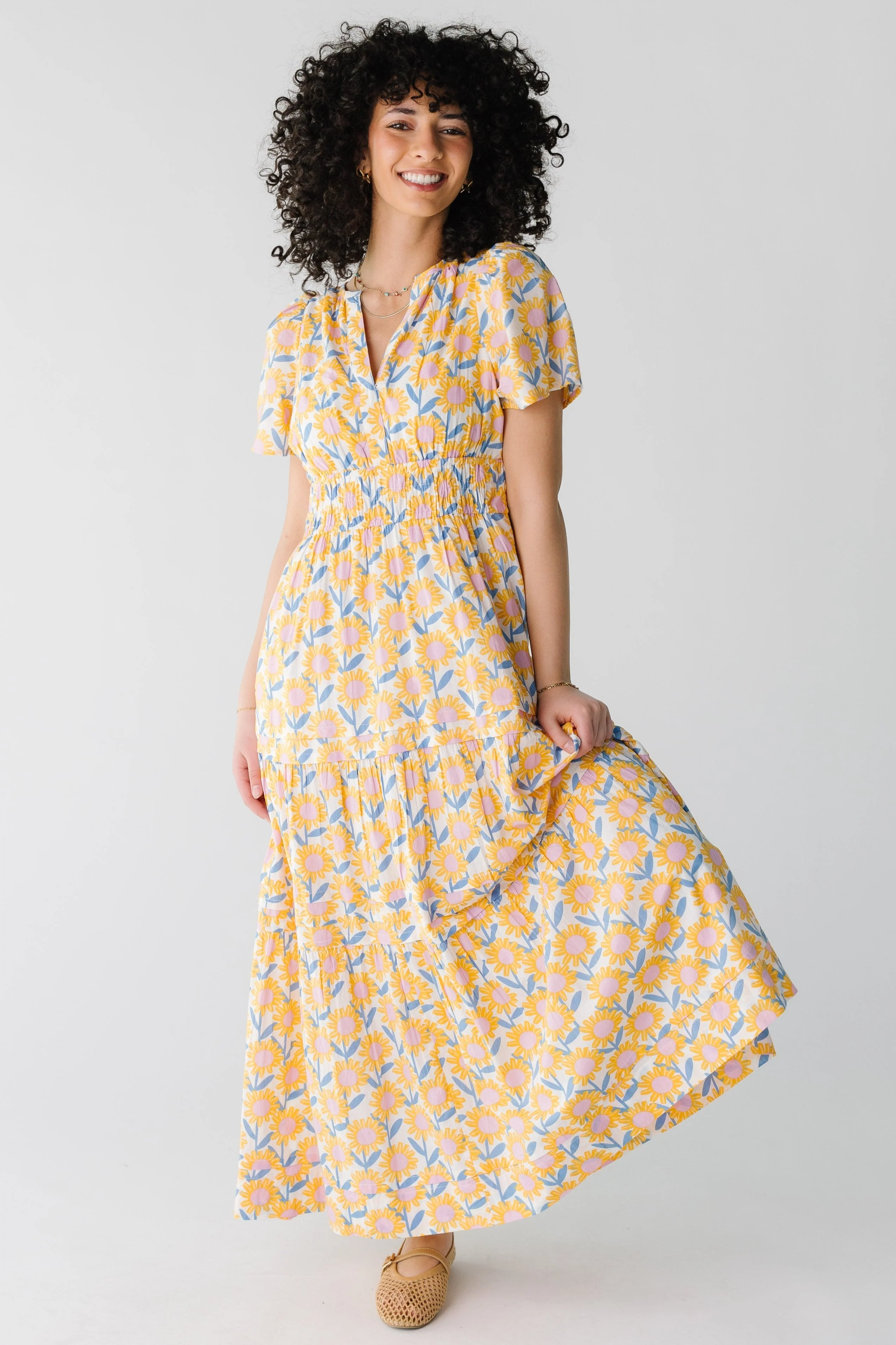 Citrus Shae Summer Print Dress