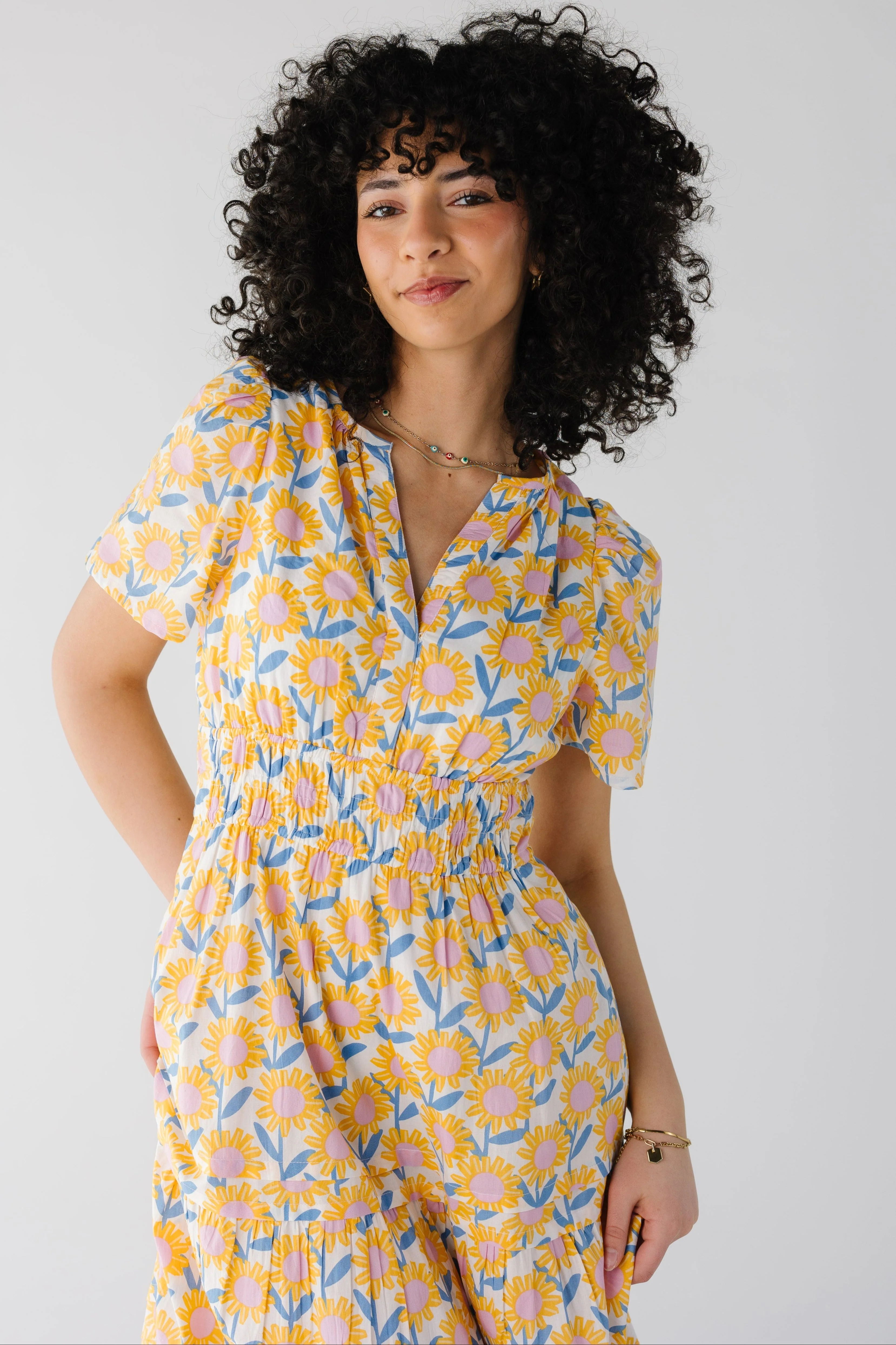 Citrus Shae Summer Print Dress - Image 3