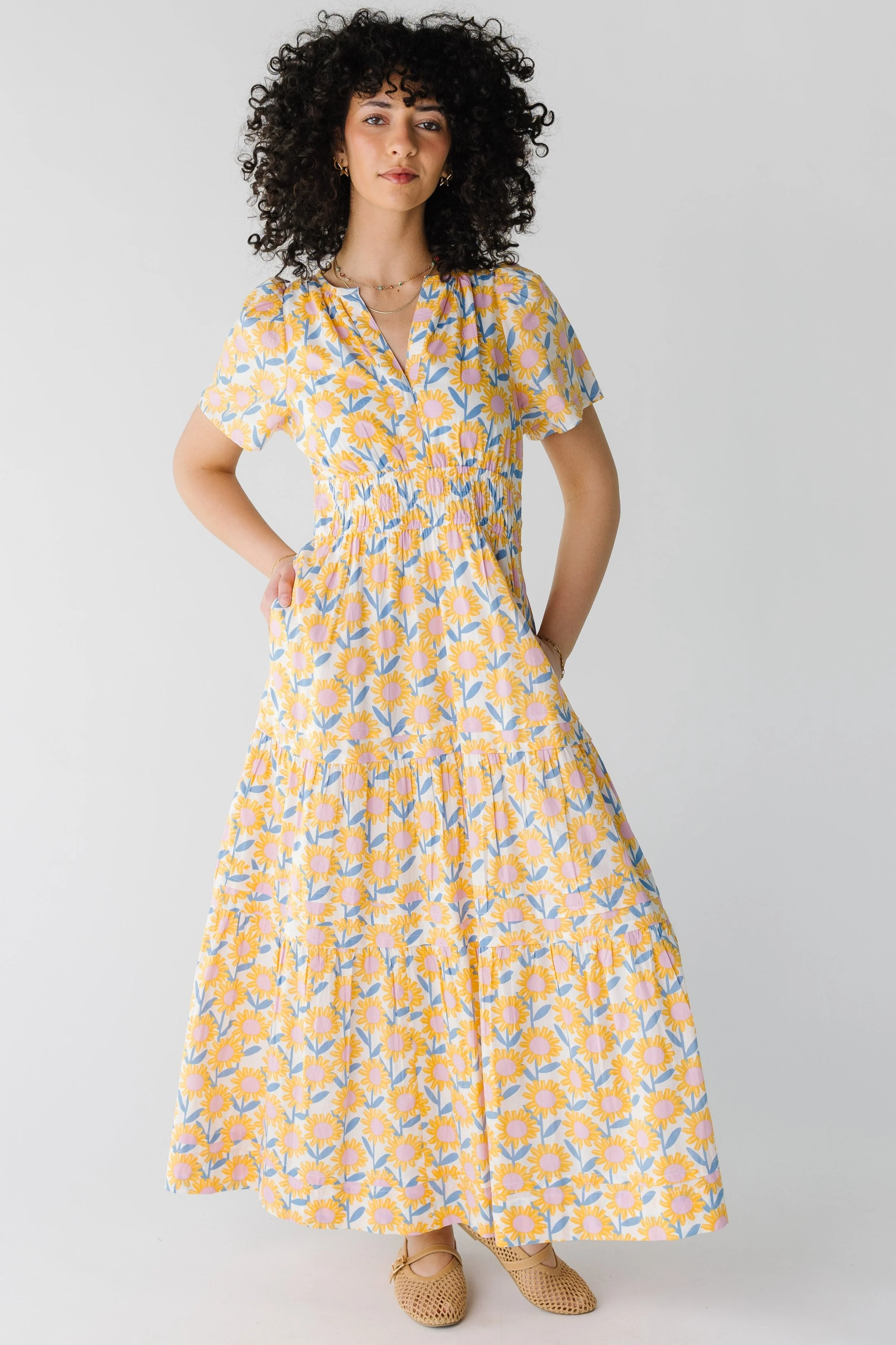 Citrus Shae Summer Print Dress - Image 4