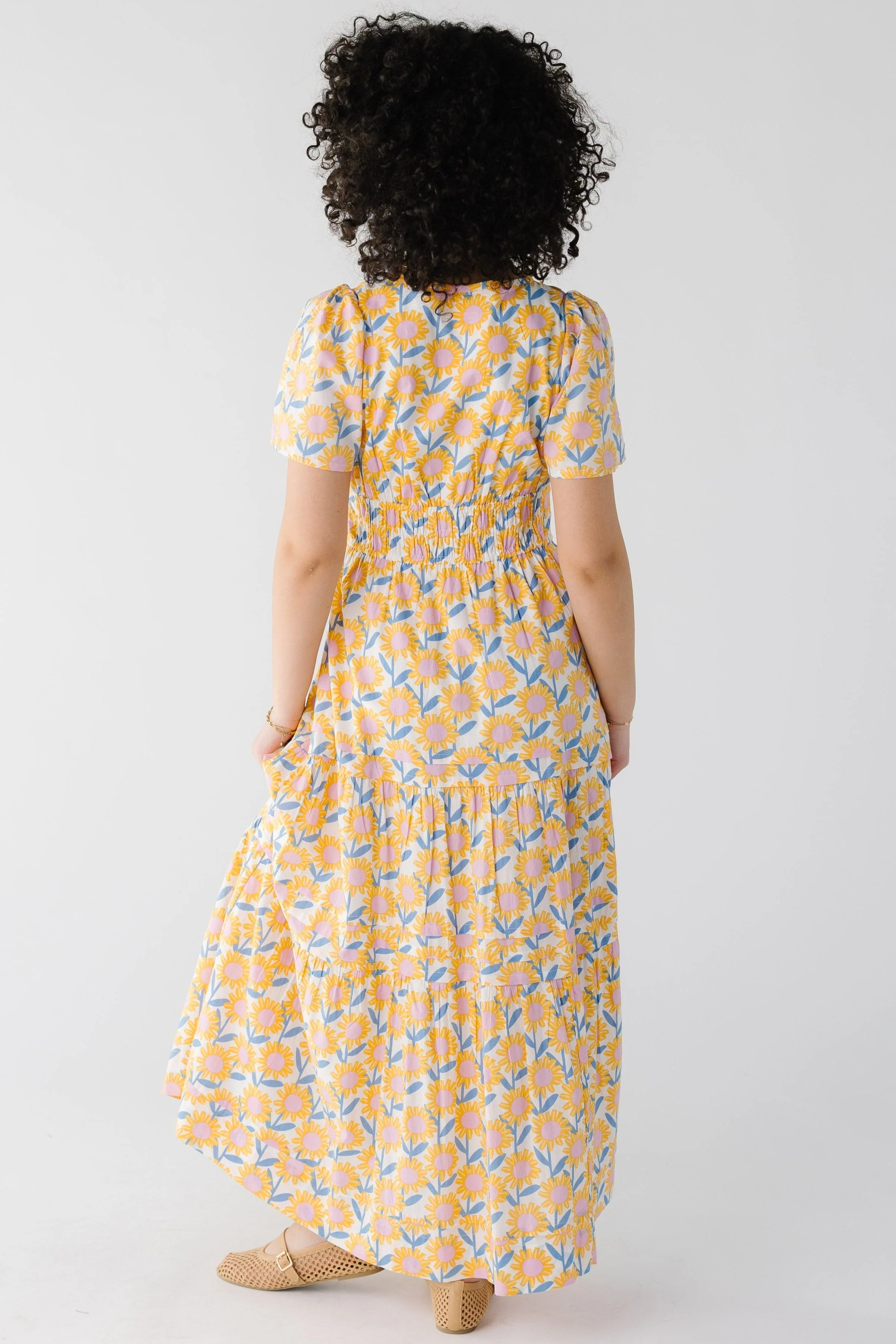 Citrus Shae Summer Print Dress - Image 8