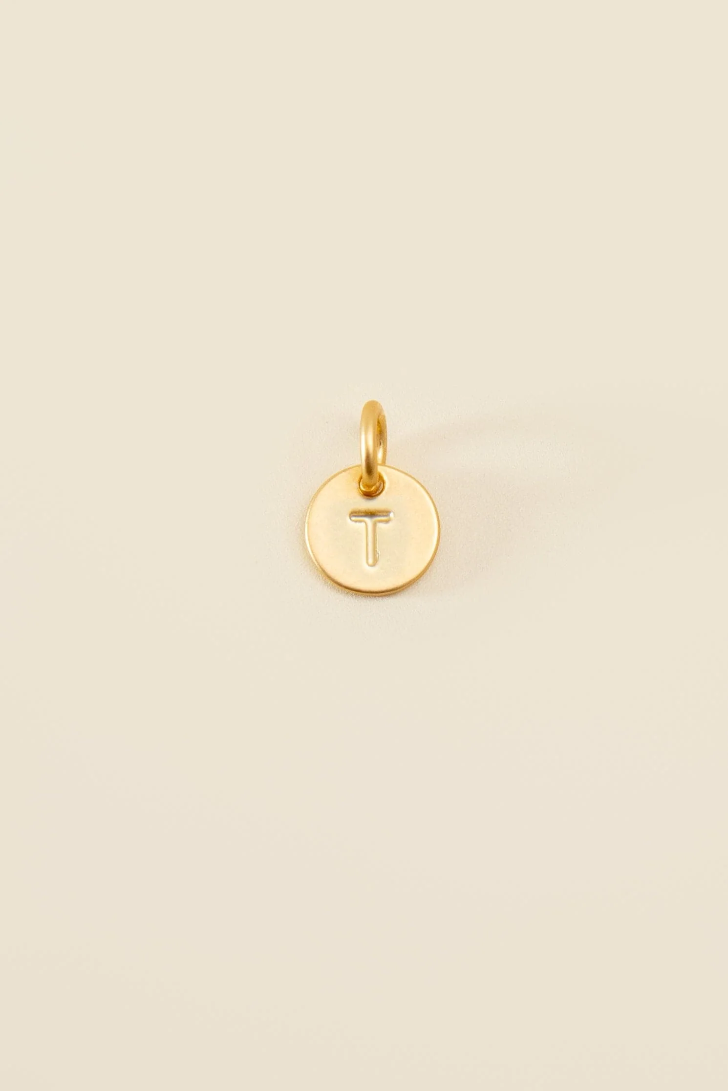 Cove Small Letter Disk Pendant - Image 21