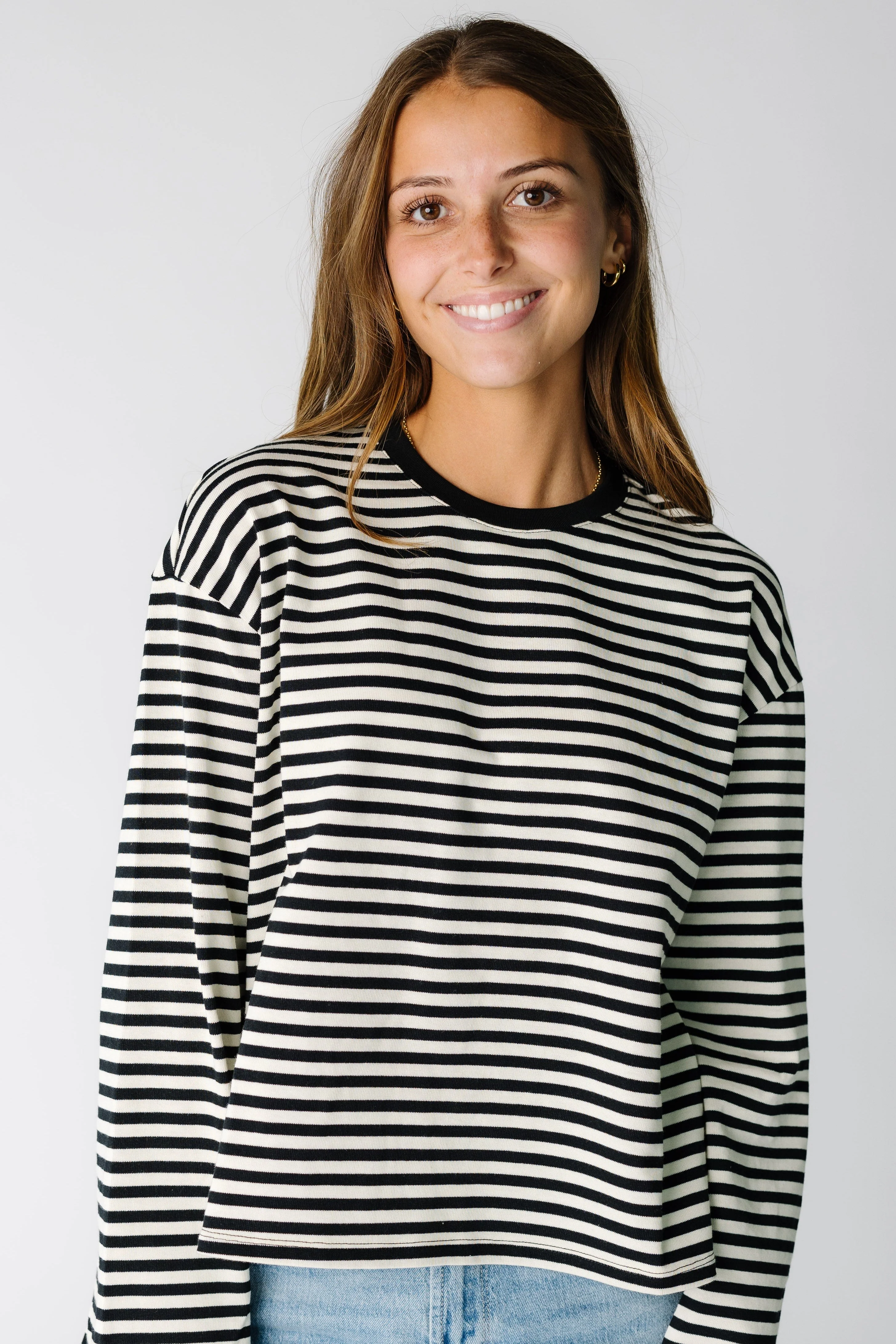 The Callahan Top - Black & White - Image 2