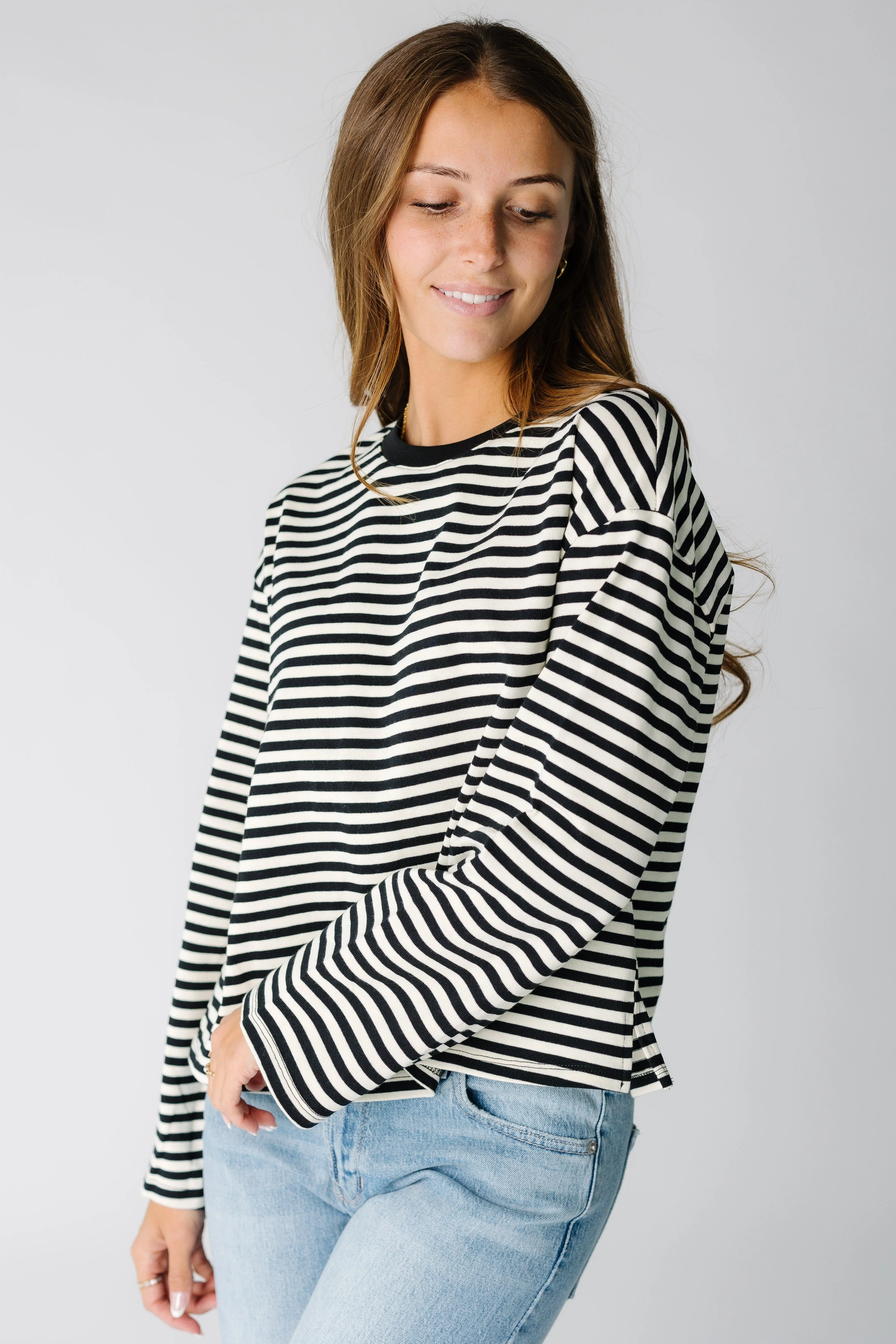 The Callahan Top - Black & White - Image 3