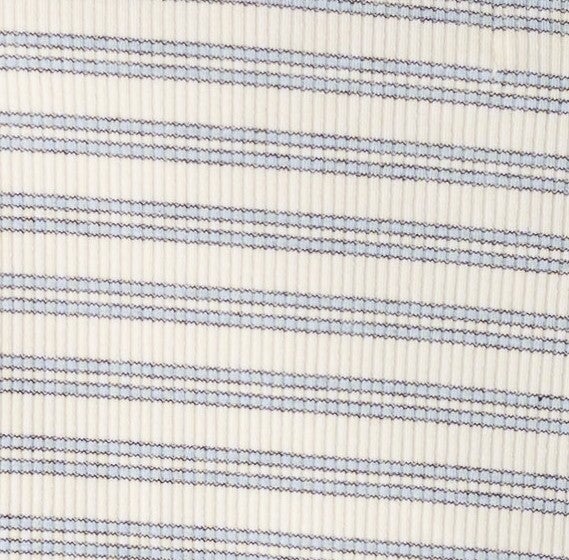 The Jessica Ribbed Long Sleeve Striped Tee - Image 9