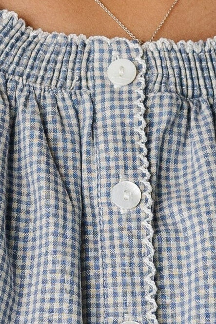 The June Gingham Blouse - Image 8