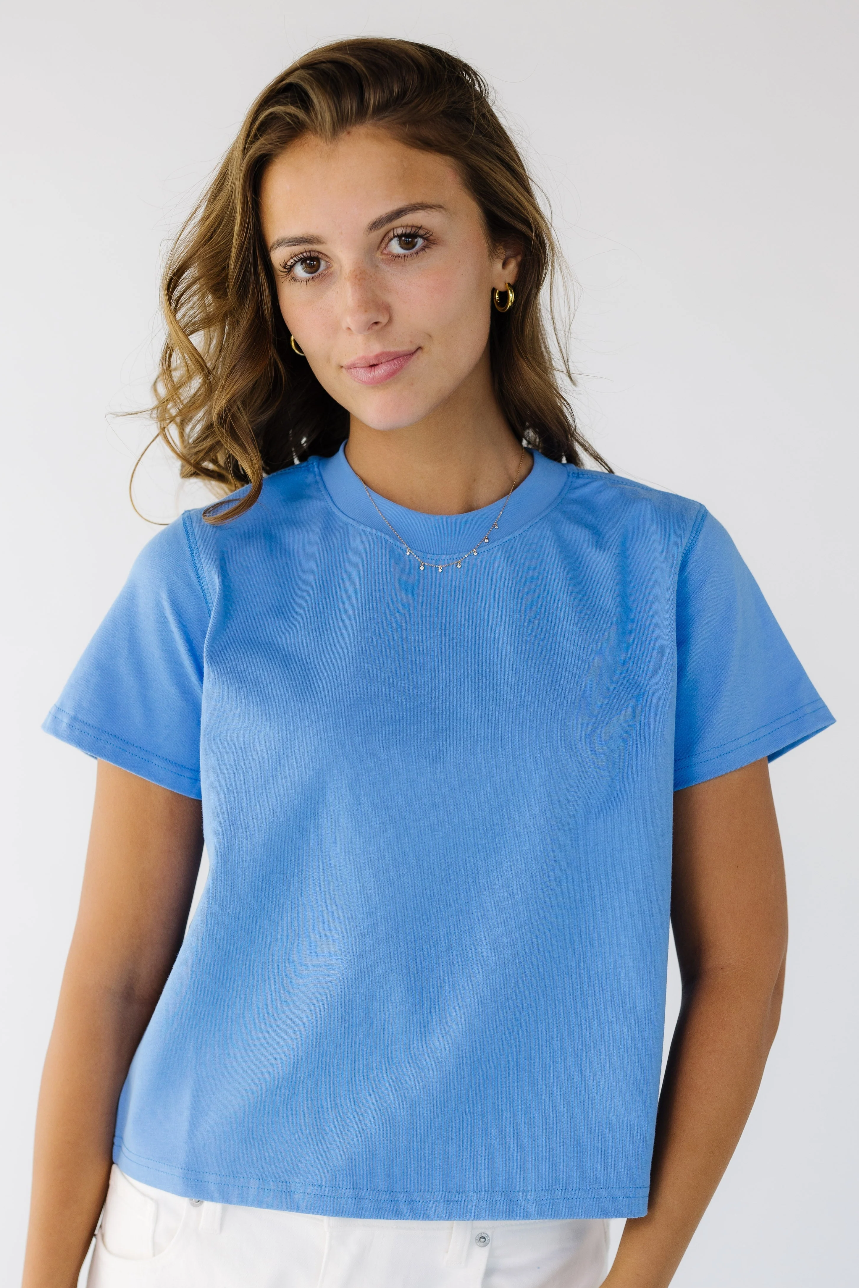 The Lanie Top - Blue & Navy
